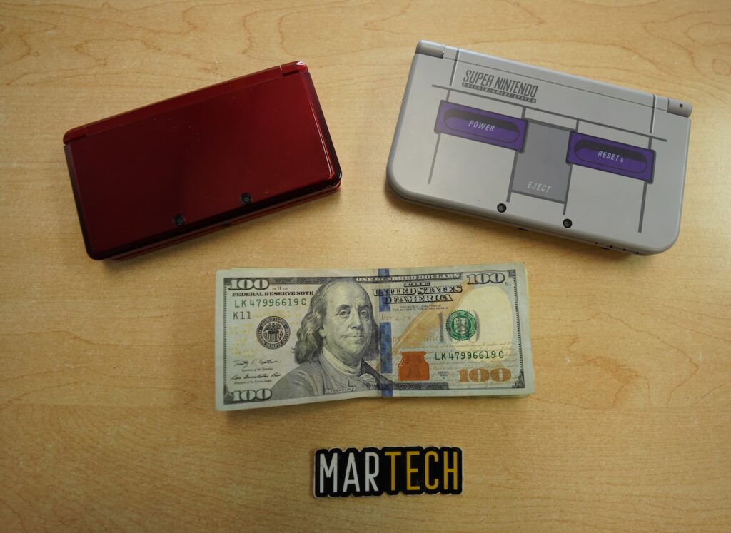 Nintendo 3DS and Super Nintendo game consoles with cash — sell your game console for cash in Kennesaw at MarTech